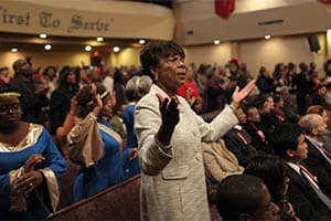 Vulnerable Black Church Going Elder-