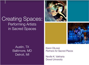Convening Spaces - Performing Artists in Sacred Places