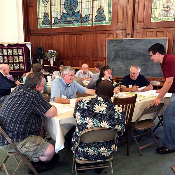 Asset Mapping at Central Congregational Church in Galesburg, Illinois