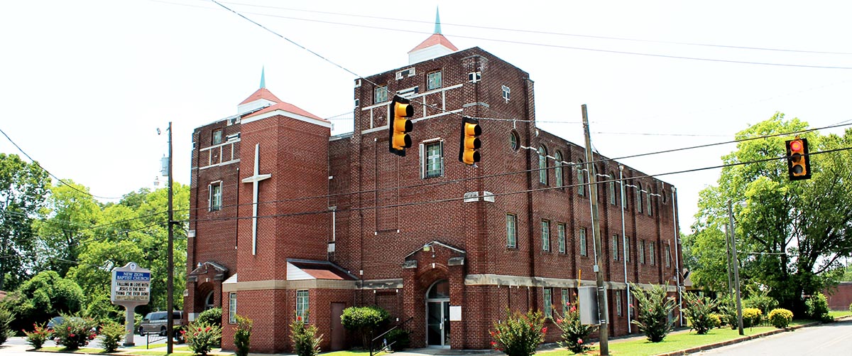 New Zion Baptist Church in Bessemer, Alabama